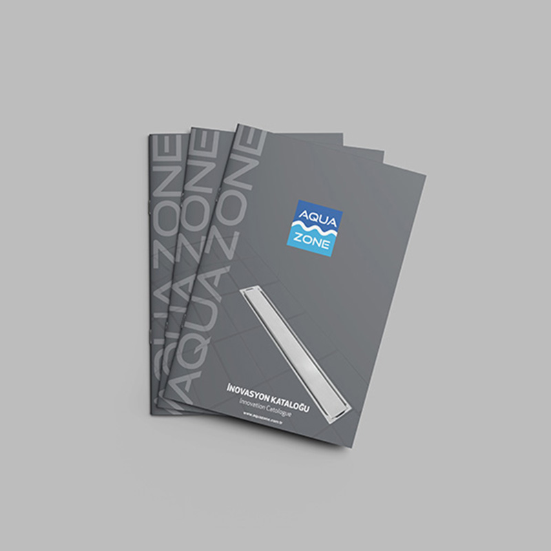 Aquazone Katalog Tasarımı